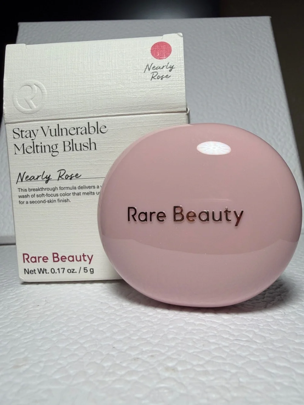 Rare Beauty Stay Vulnerable Cream Blush — Nearly Rose
